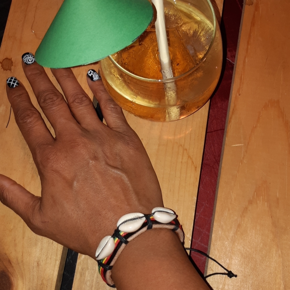 Leather Rasta Bracelet